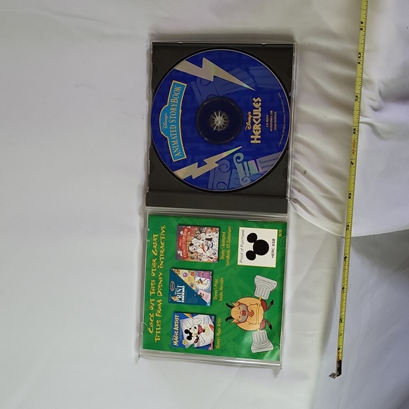 Disneys Animated Storybook Hercules 1997 mac pc game good used condition - Picture 5 of 9